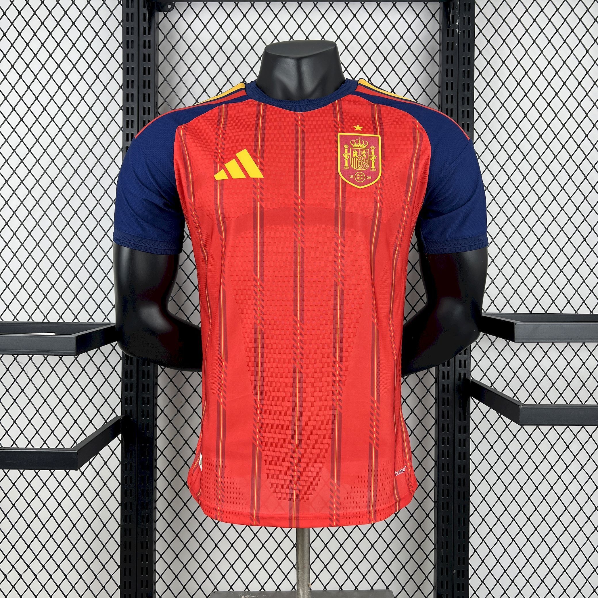 Espanha 2026 1ª camisa Copa do Mundo Versão jogador